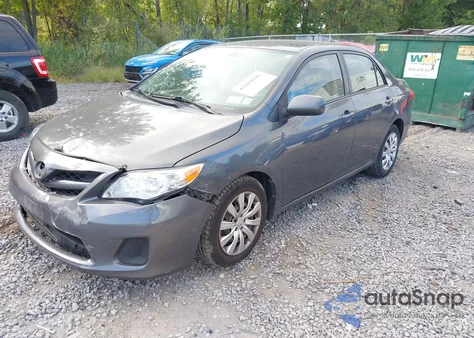 2012 Toyota Corolla Le z USA, uszkodzony, nr VIN 2T1BU4EE2CC762331